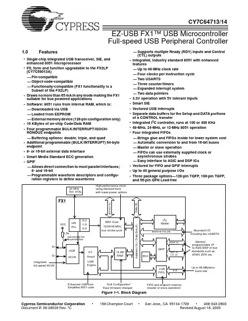 CY7C64713资料