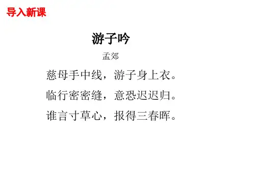 《爱在家人间》优秀PPT道德与法治课件2