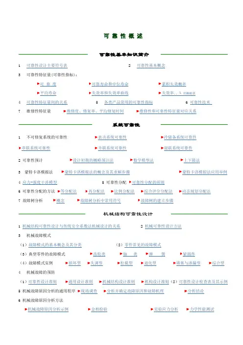 可 靠 性 概 述-2(精华)