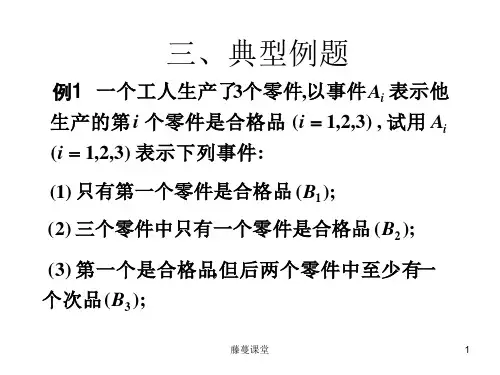 概率论典型例题(稻谷书苑)