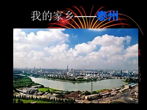 我的家乡——泰州