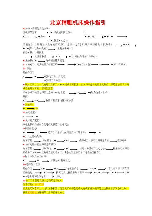 精雕操作手册