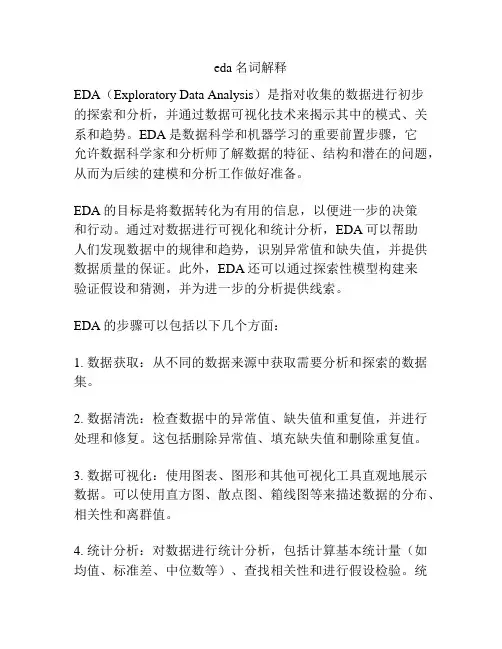 eda名词解释