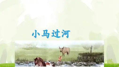14 小马过河 课件(共25张PPT)