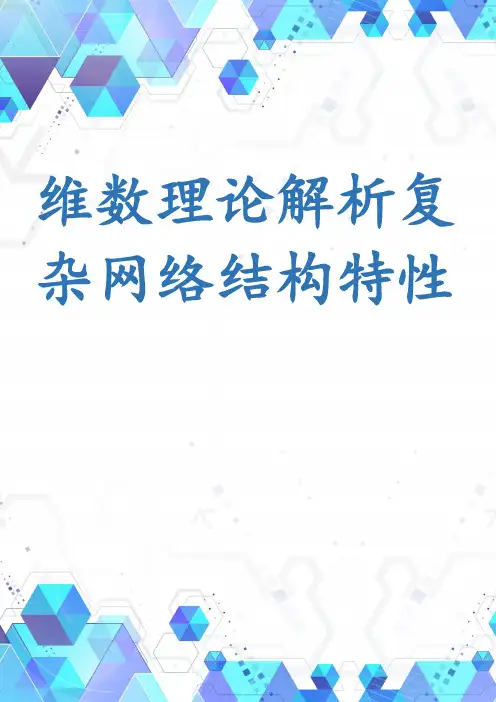 维数理论解析复杂网络结构特性