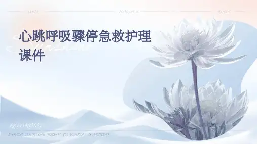 心跳呼吸骤停急救护理课件