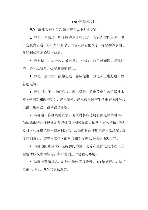 esd专项知识