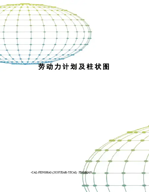 劳动力计划及柱状图
