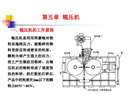 辊压机工作原理