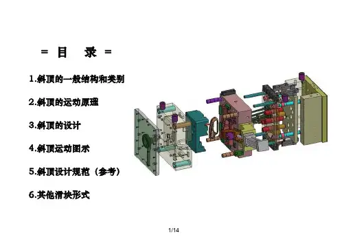 注塑模具斜顶介绍_