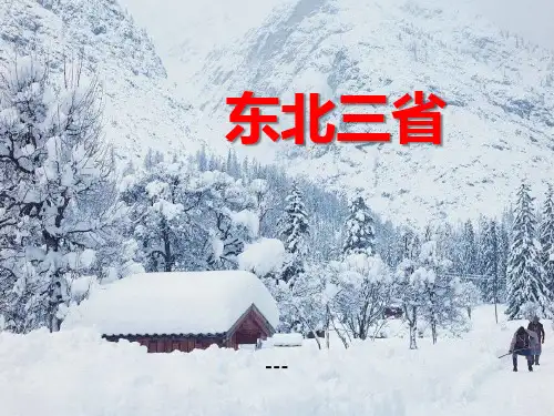 商务星球版地理八年级下册6.2《东北三省》ppt-课件