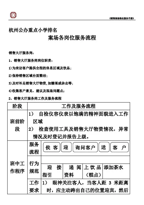 杭州公办重点小学排名