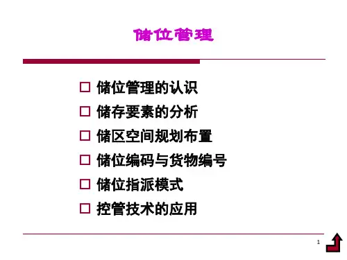 第五章 储位管理