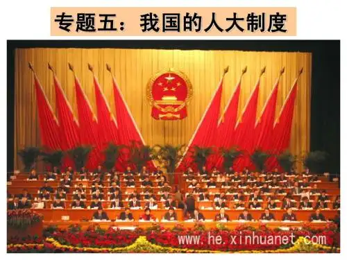 专题五：我国的人大制度