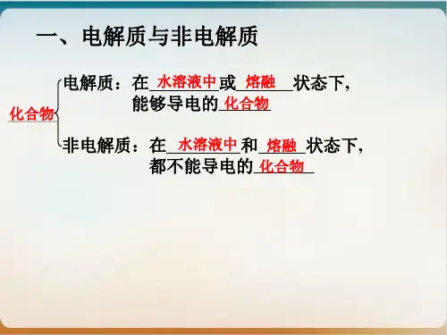 《离子反应》完美课件人教