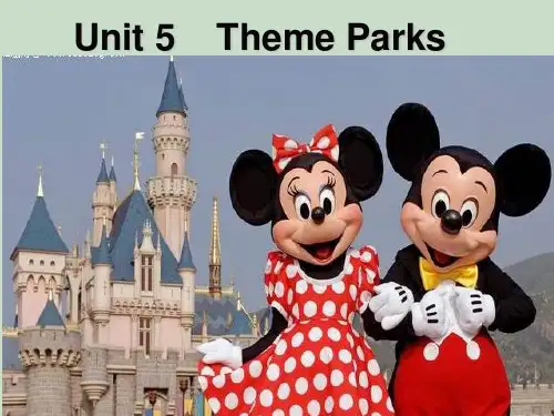 人教版高中英语Book 4 Unit 5 ThemeParks reading 教学课件(共26张P
