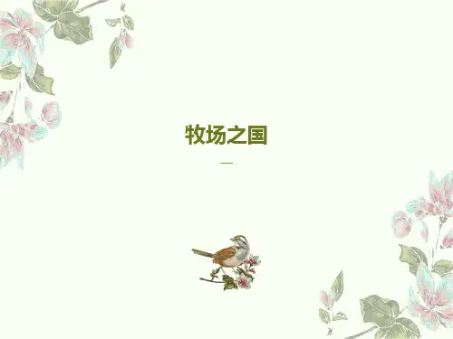 牧场之国ppt课件完美版