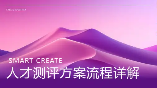 人才测评方案流程