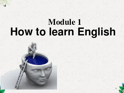 外研版八年级英语上册课件：M1 Unit3 Language in use (共42张PPT)