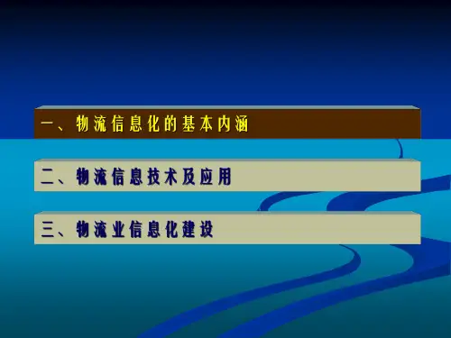 物流信息化
