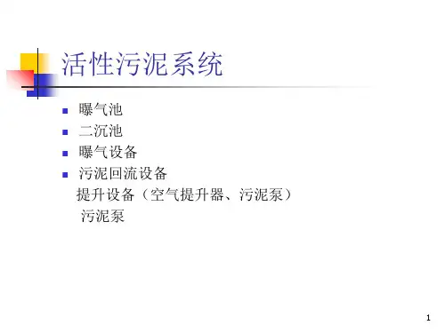 活性污泥法演变及管理