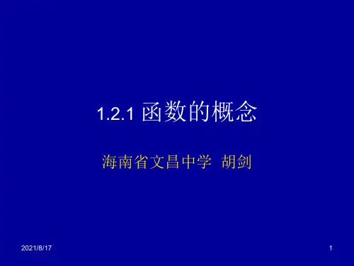 《函数的概念》PPT课件 (2)