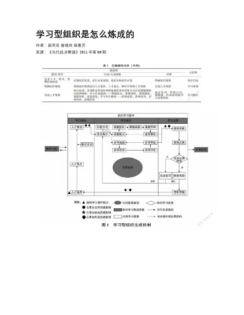 学习型组织是怎么炼成的