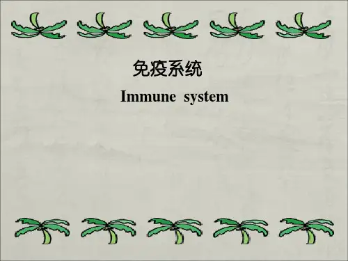 免疫学概论 6免疫系统