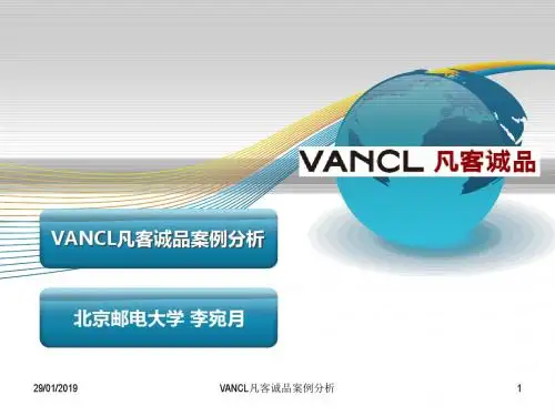 VANCL凡客诚品案分析