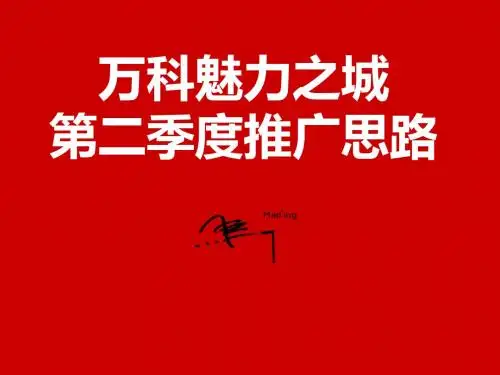 万科魅力之城-二季度提报-小三