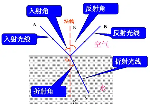 第四章光现象复习课件PPT人教版物理八年级上册