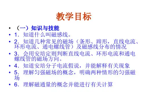 几种常见磁场超级经典ppt课件