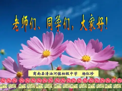 人教版七年级语文下册《观舞记》教学课件