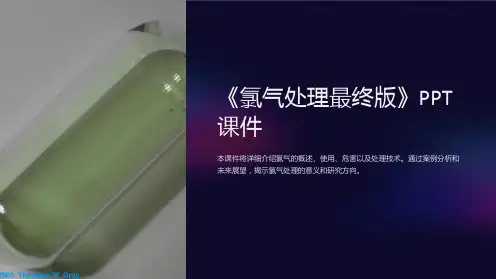 《氯气处理最终版》课件