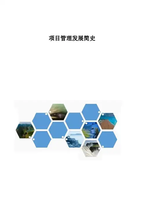 项目管理发展简史
