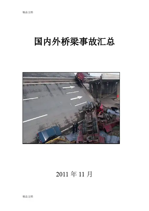 国内外桥梁事故汇总-.11资料讲解