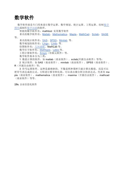 数学软件
