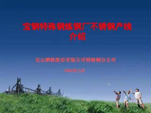 宝钢特殊钢炼钢厂不锈钢产线介绍