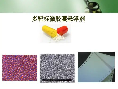 微胶囊悬浮剂  ppt课件