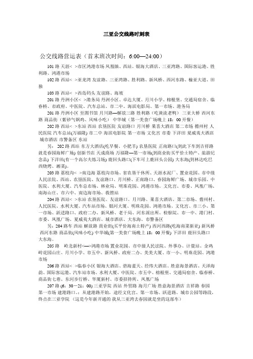 三亚公交