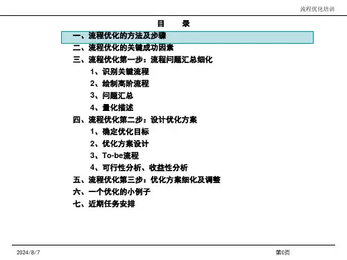 业务流程优化培训-2