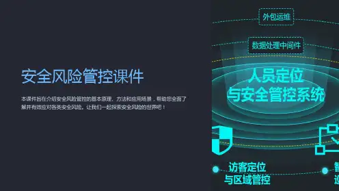 安全风险管控课件