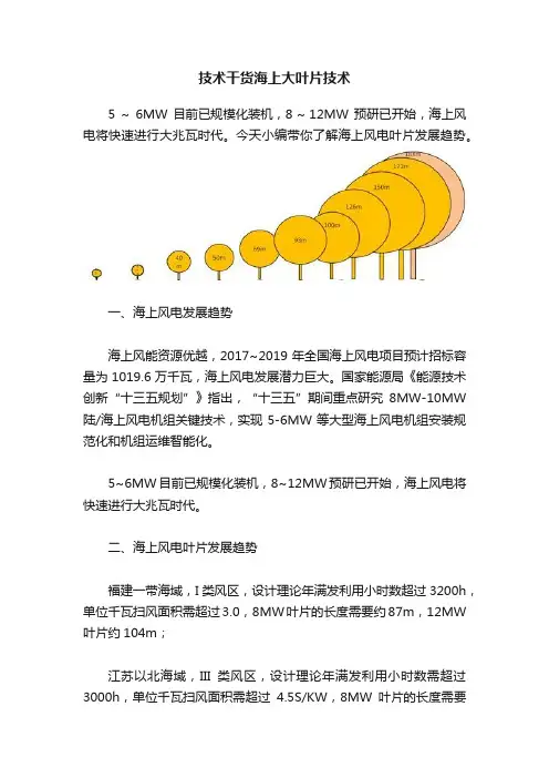 技术干货海上大叶片技术