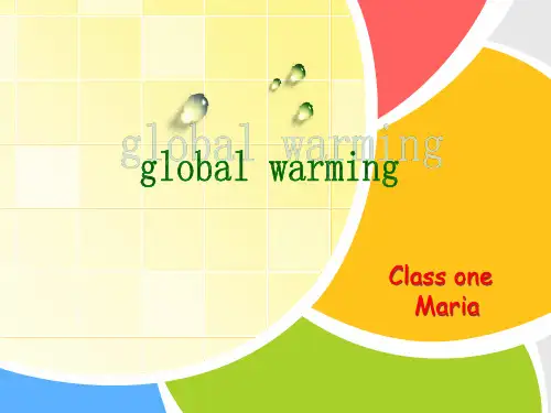 全球变暖(英语)--global-warming