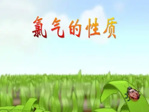 氯气的性质3【化学】2[1].1.2《氯气的性质》课件(1)(苏教版必修1)