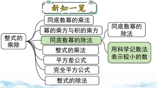 北师大版数学七年级下册第2课时用科学记数法表示较小的数课件(共17张)