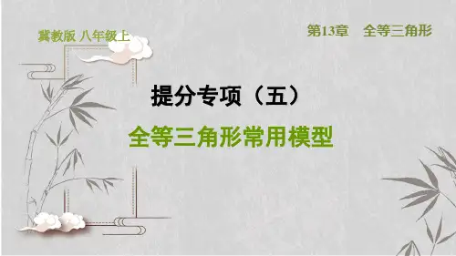 全等三角形常用模型ppt课件