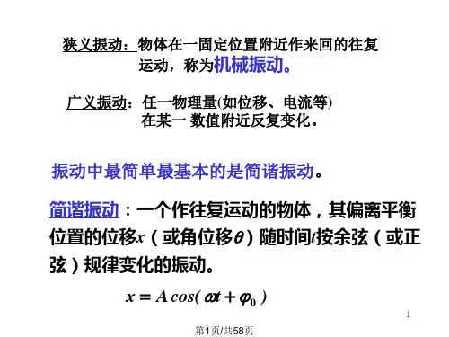 第4章--机械振动