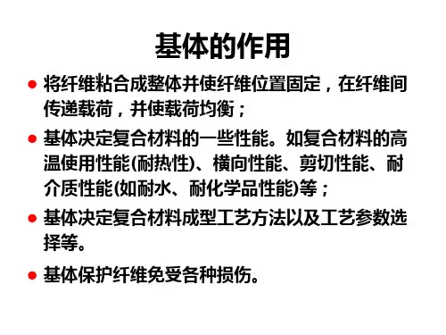 第四章聚合物基体复合材料