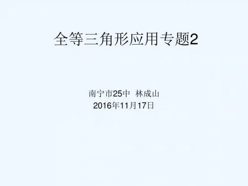 数学人教版八年级上册三角形全等证明专题2(截长补短法)
